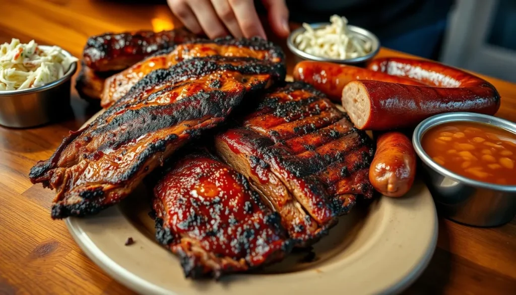 Delicious Texas BBQ being served at a popular Keller restaurant Delicious Texas BBQ being served at a popular Keller restaurant
