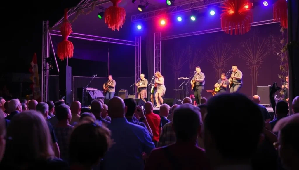 Desert Harmony Festival performance in Tennant Creek