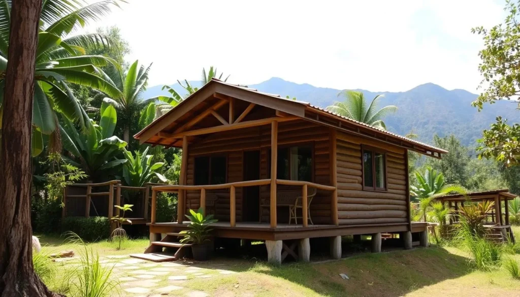 Eco-lodge accommodation near Montana de Yoro National Park