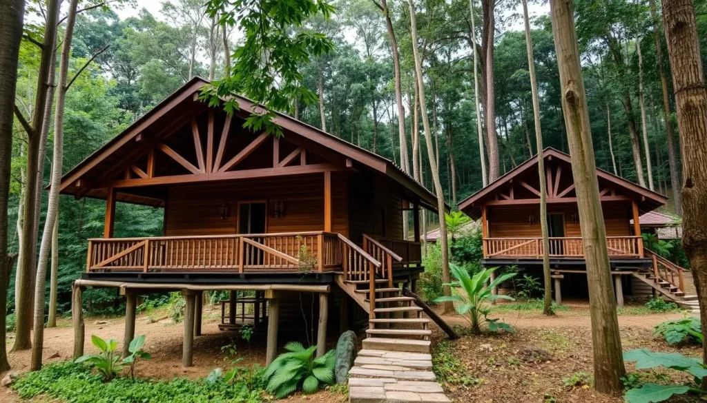 Eco-lodge accommodation near Nakai-Nam Theun National Protected Area