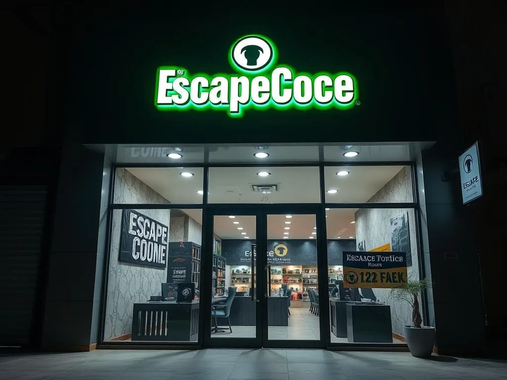 EscapeCode escape room entrance in Saar