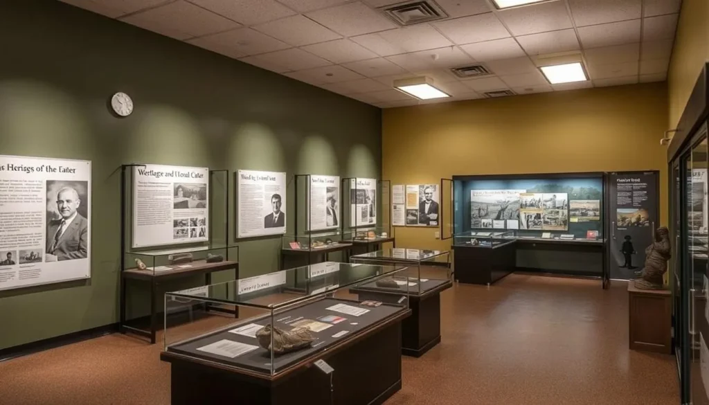 Exhibit at the Doss Heritage and Cultural Center in Weatherford Exhibit at the Doss Heritage and Cultural Center in Weatherford