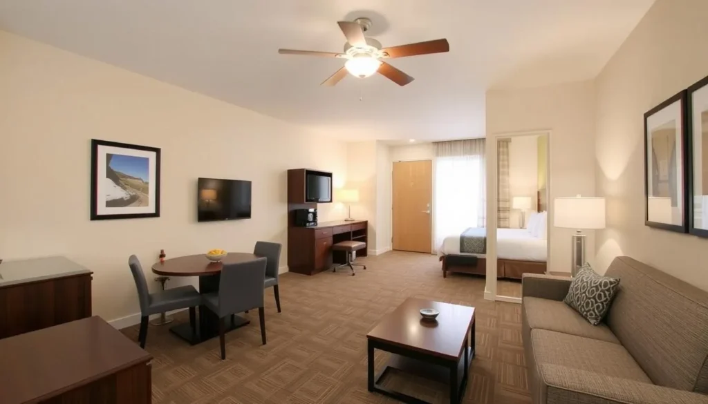 Extended stay suite in Port Arthur with kitchen and living area Extended stay suite in Port Arthur with kitchen and living area
