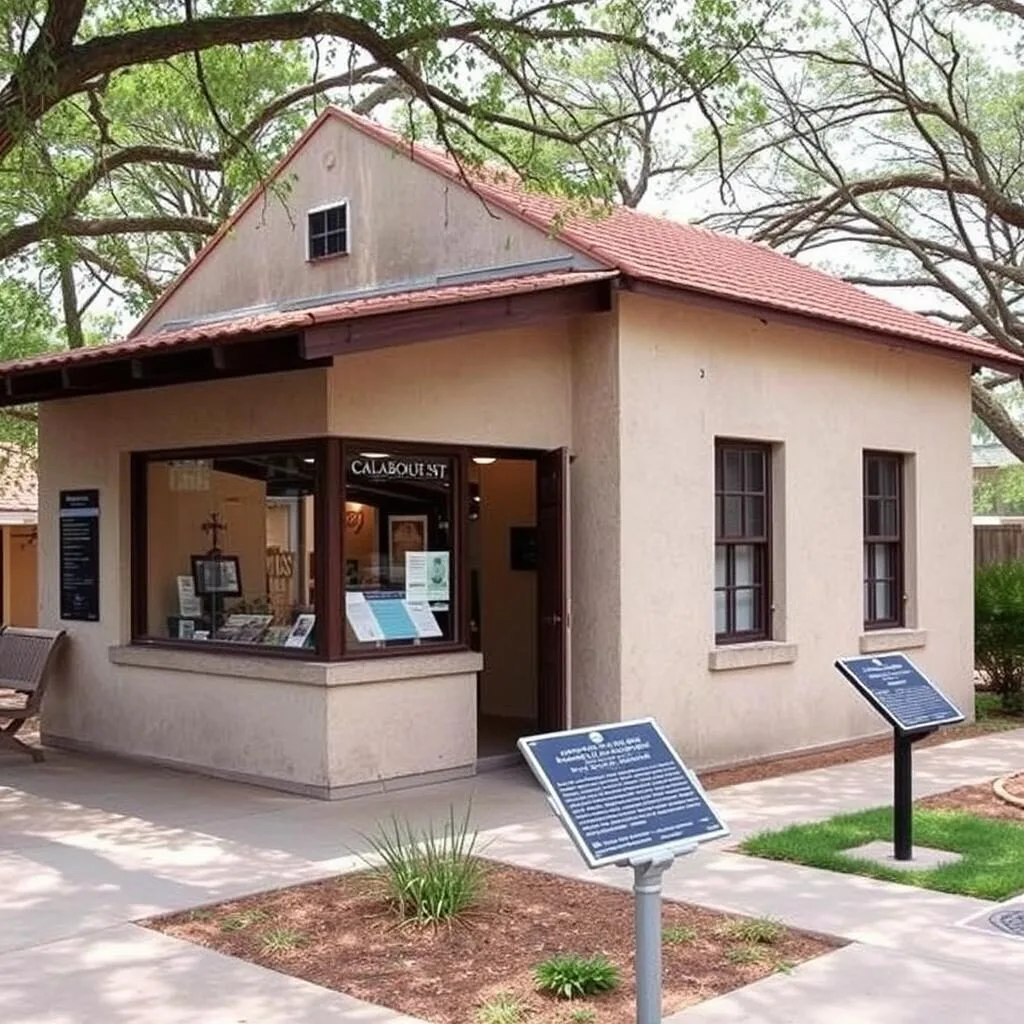 Exterior of the Calaboose African American Museum in San Marcos Exterior of the Calaboose African American Museum in San Marcos