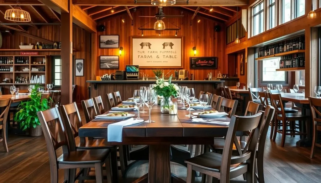 Farm-to-table dining in Guerneville near Austin Creek State Recreation Area