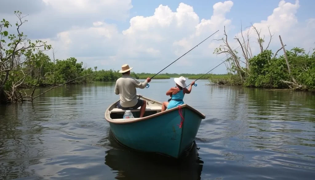 Fishing in Sarstoon-Temash National Park rivers