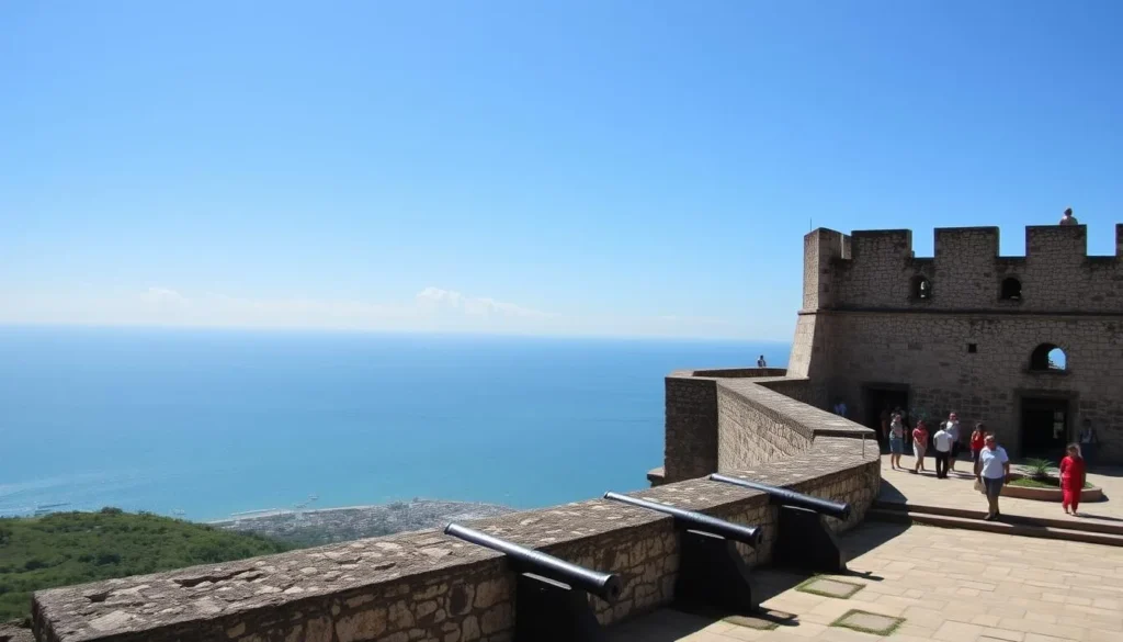 Fortaleza de Santa Bárbara fortress overlooking Trujillo Bay