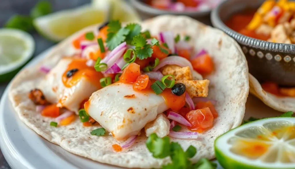 Fresh seafood dish typical of the Isla Cerralvo region