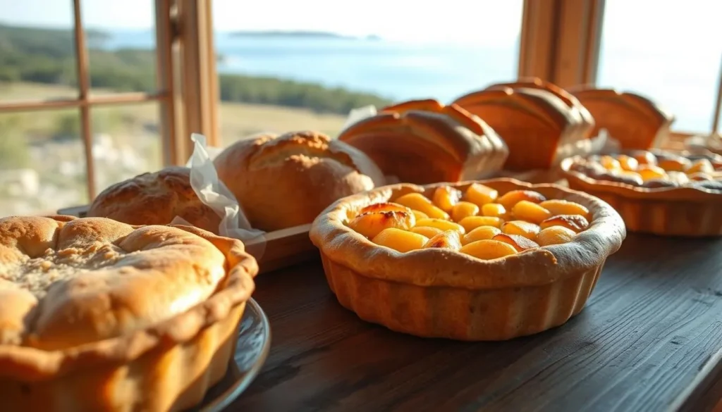 Freshly baked goods from a Matinicus Island home bakery Freshly baked goods from a Matinicus Island home bakery