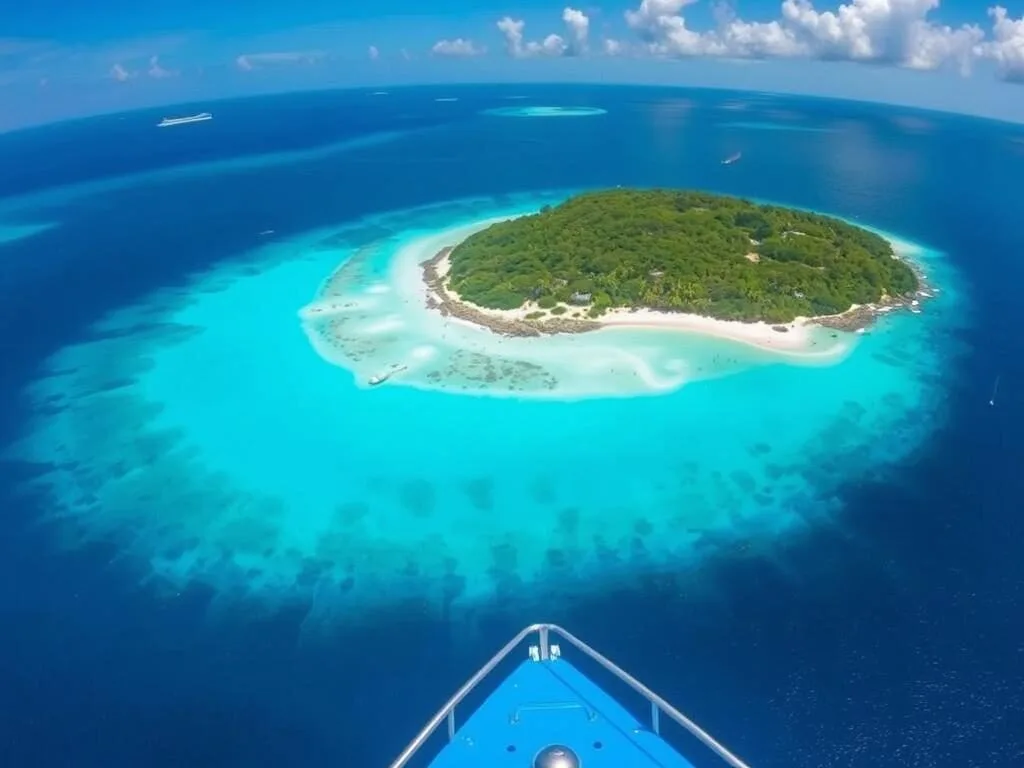 Great Bird Island in Antigua with its pristine beaches and clear waters Great Bird Island in Antigua with its pristine beaches and clear waters