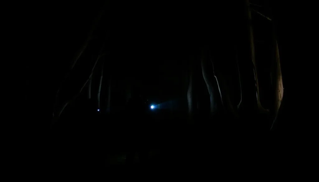 Guided night walk in Kirindy Mitea National Park with flashlights