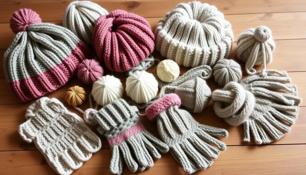 Handcrafted Falkland wool products made on West Falkland Island