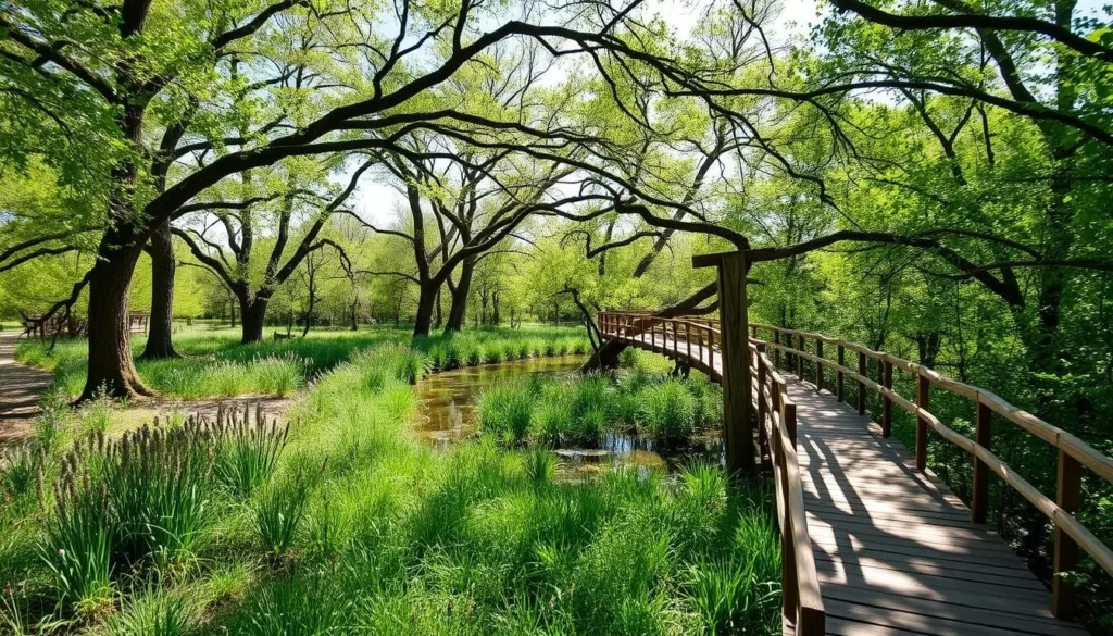 Heard Natural Science Museum and Wildlife Sanctuary in McKinney Texas with nature trails