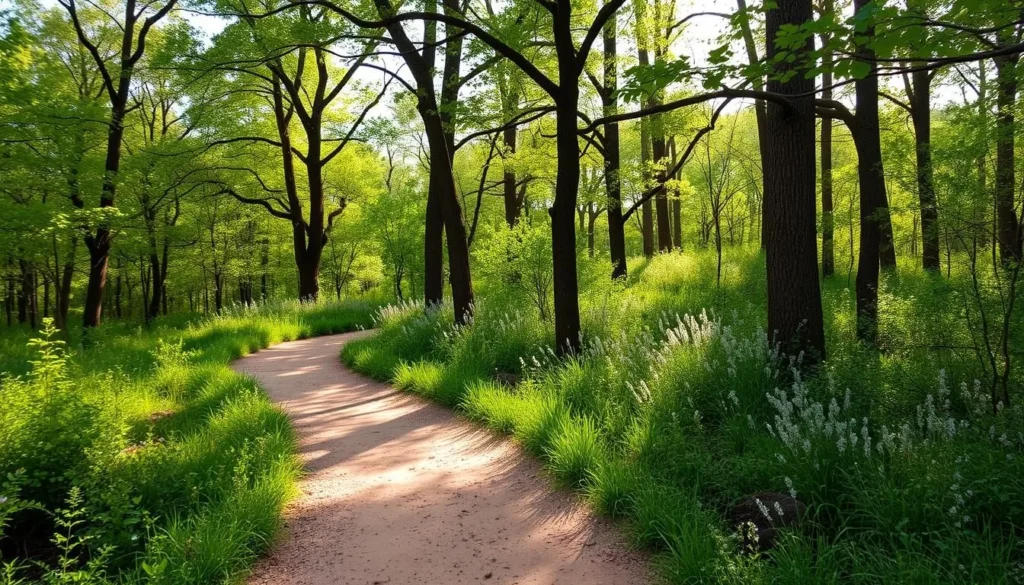 Hiking trails at Florence Shuman Nature Preserve in Keller Hiking trails at Florence Shuman Nature Preserve in Keller