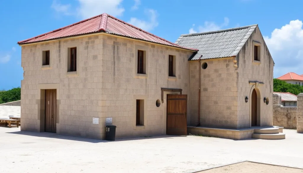 Historic Old Salt Factory and Pumphouse in Sandy Ground