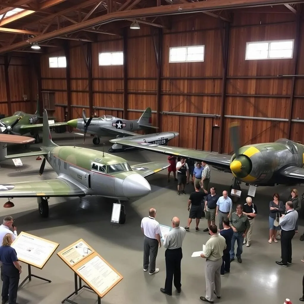 Historic aircraft at the Commemorative Air Force Exhibit in San Marcos Historic aircraft at the Commemorative Air Force Exhibit in San Marcos