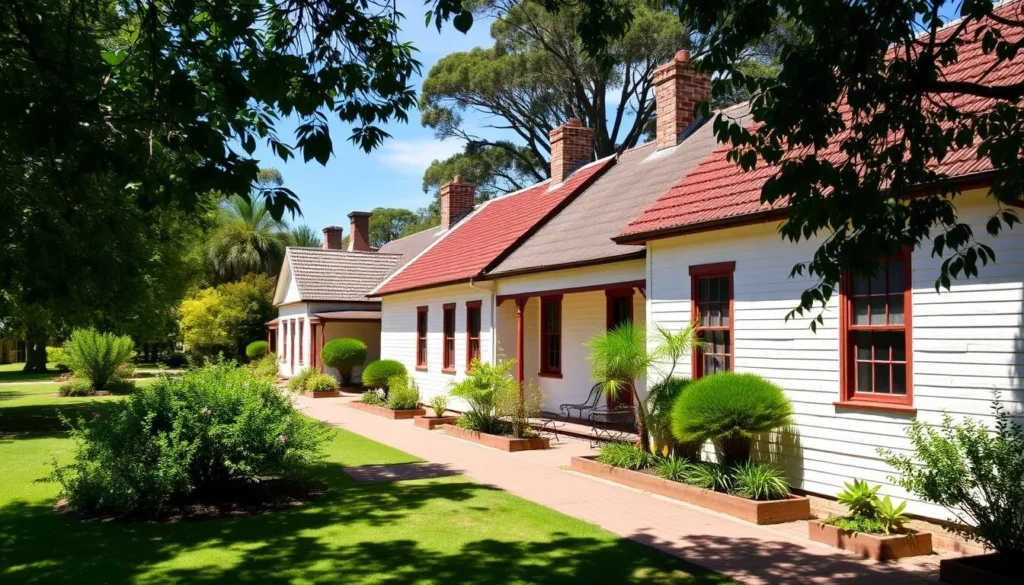 Historic buildings at Coolangatta Estate in Shoalhaven Historic buildings at Coolangatta Estate in Shoalhaven