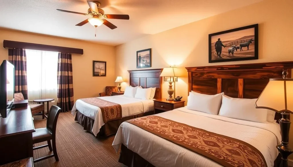 Hotel accommodation near West Odessa Texas with western decor Hotel accommodation near West Odessa Texas with western decor