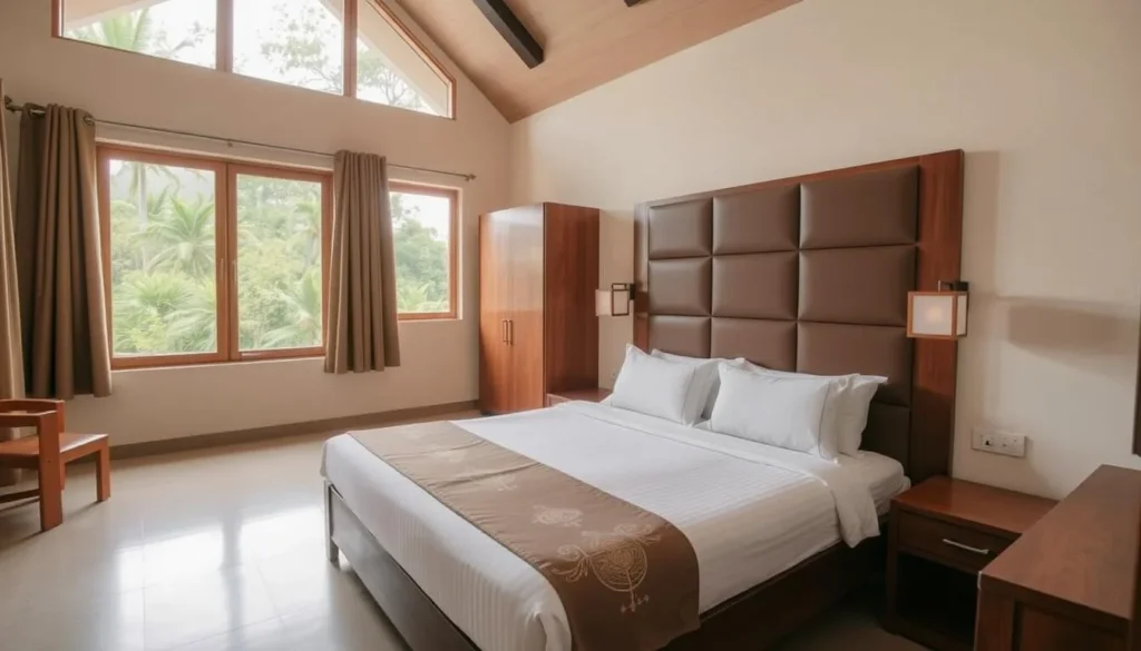 Hotel room in Danli, Honduras showing comfortable accommodations Hotel room in Danli, Honduras showing comfortable accommodations