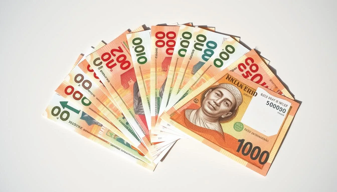Indonesian-Rupiah-banknotes-of-different-denominations-fanned-out-showing-colorful-designs Indonesian Rupiah banknotes of different denominations fanned out showing colorful designs