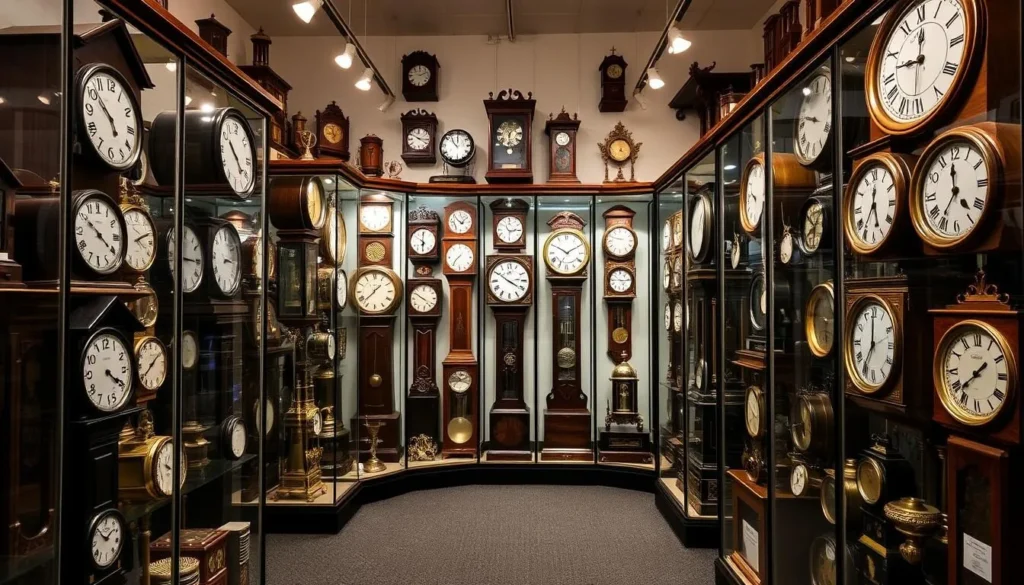 Interior of Claphams National Clock Museum, an interesting Whangarei New Zealand things to do Interior of Claphams National Clock Museum, an interesting Whangarei New Zealand things to do