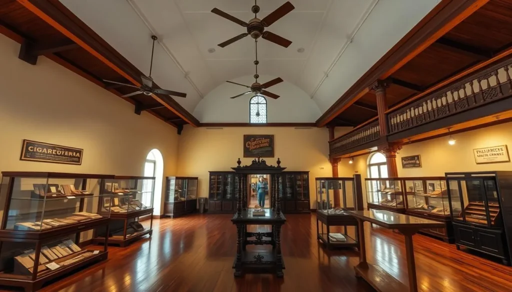 Interior of House of Sampoerna Museum in Surabaya