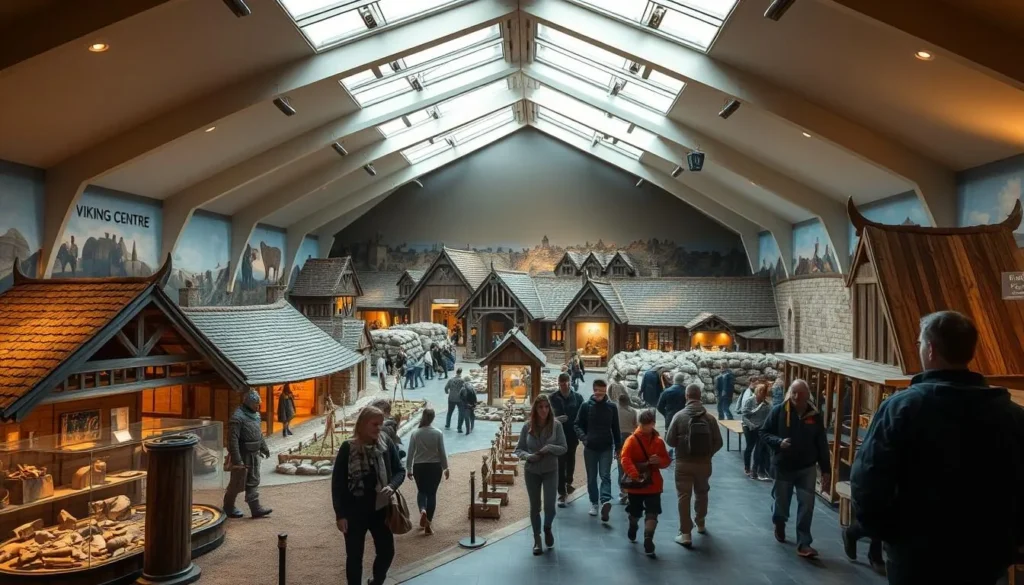 Jorvik Viking Centre with interactive Viking village recreation and artifacts