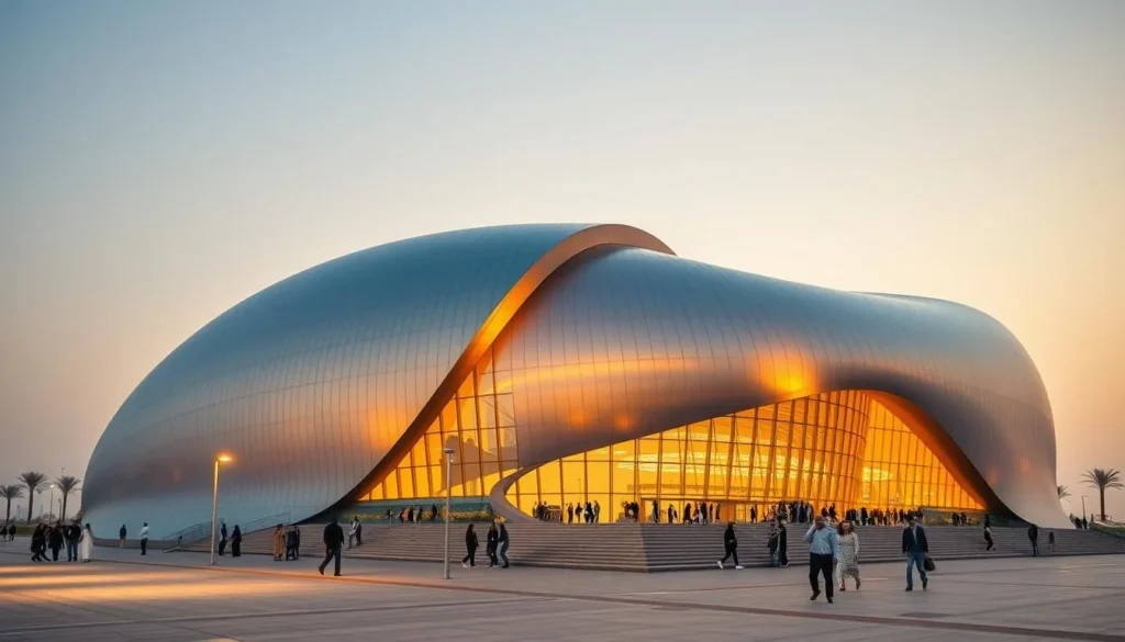 King Abdulaziz Center for World Culture (Ithra) in Dhahran, Saudi Arabia