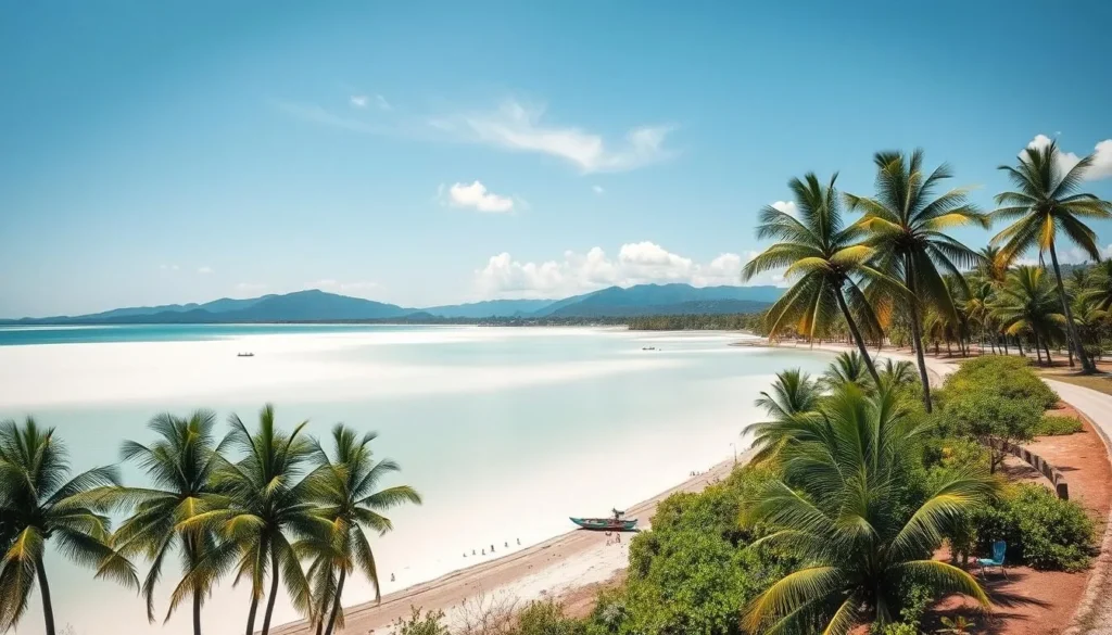 Laguna de la Leche (Milk Lagoon) in Moron, Cuba with its distinctive white waters