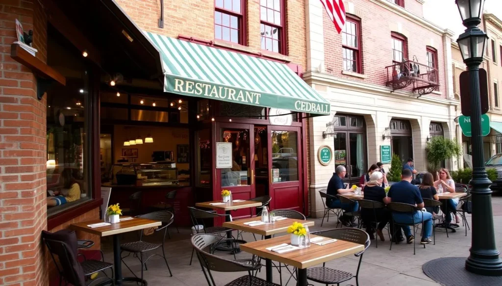 Local restaurant in Historic Downtown Cedar Hill with outdoor seating Local restaurant in Historic Downtown Cedar Hill with outdoor seating
