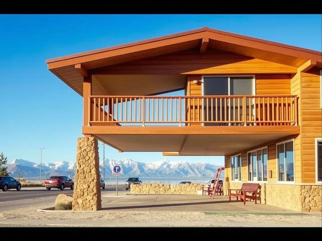Lodging options in Lee Vining near Mono Lake with views of the Eastern Sierra