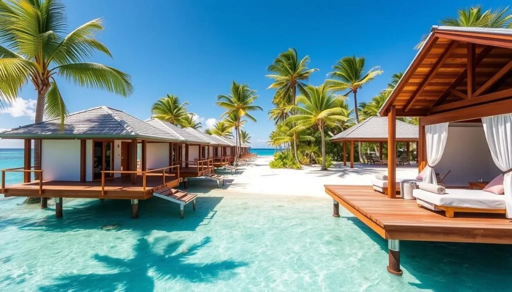 Luxury accommodation at Heron Island Resort with Great Barrier Reef views in Gladstone Queensland