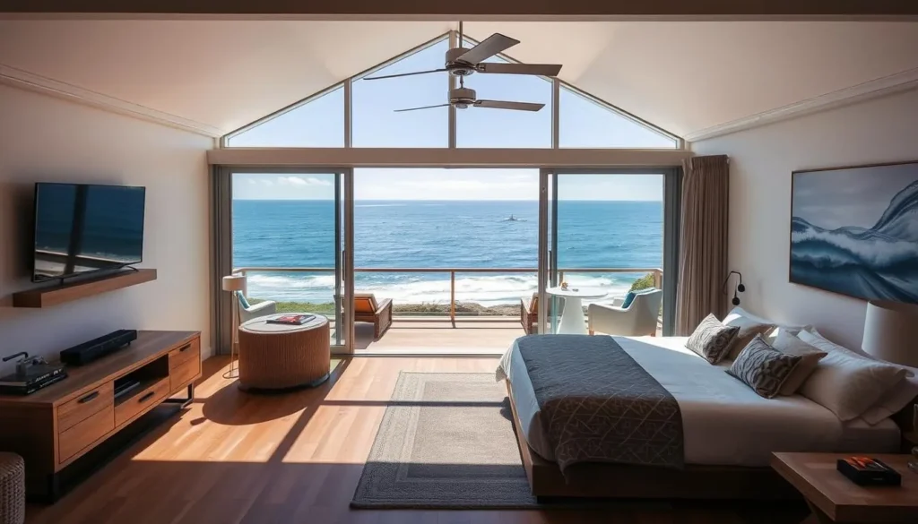 Luxury beachfront accommodation in Byron Bay, New South Wales