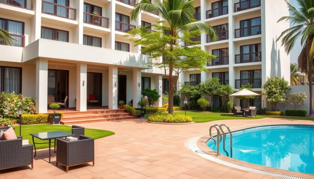 Luxury hotel in Juba, South Sudan with modern facilities and comfortable rooms