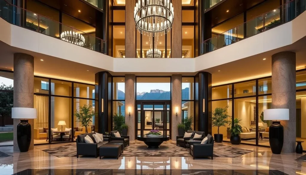 Luxury hotel in San Pedro Garza García district with mountain views