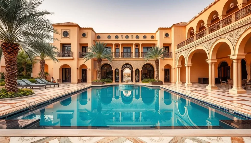 Luxury hotel in Sfax, Tunisia with traditional architecture