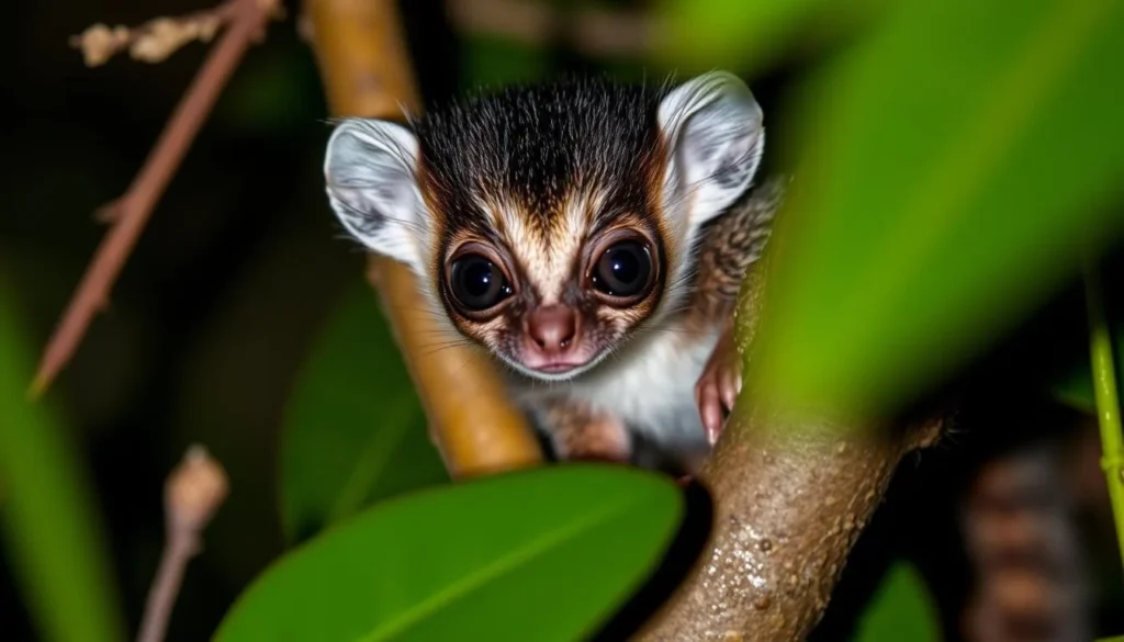 Madame Berthe's mouse lemur in Kirindy Mitea National Park, Madagascar