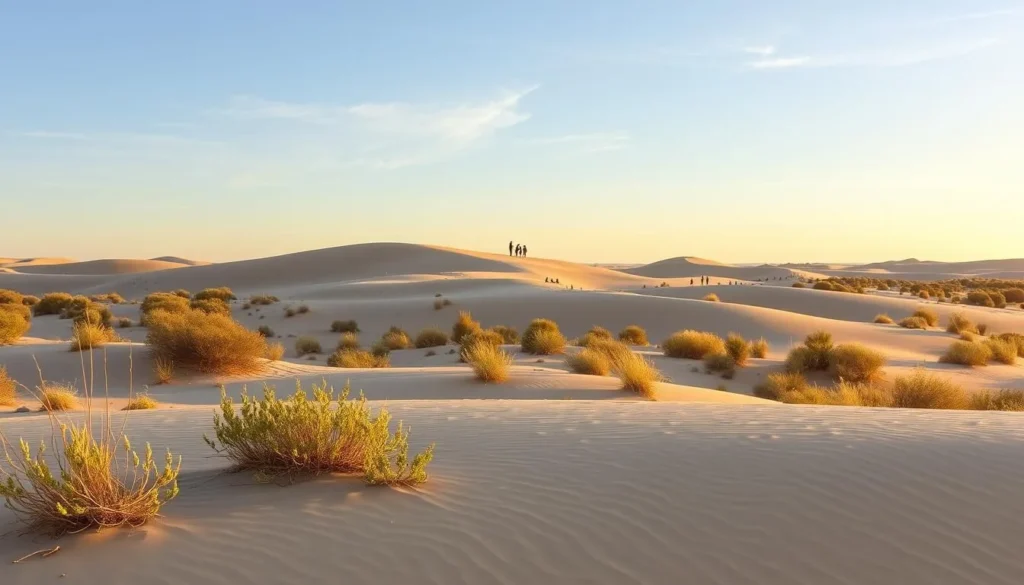 Monahans Sandhills State Park near West Odessa Texas Monahans Sandhills State Park near West Odessa Texas