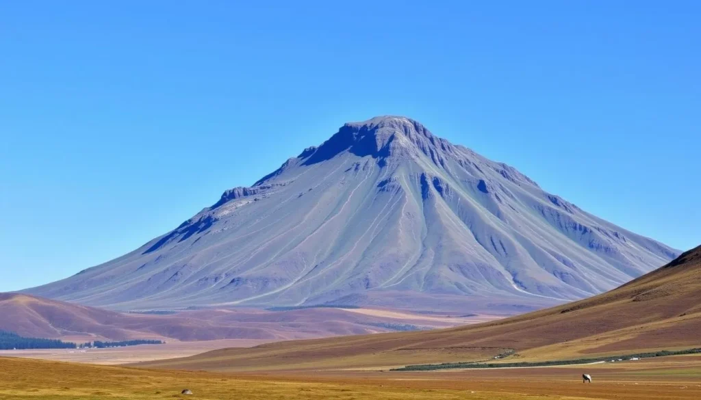 Mount Adam, the highest peak in the Falkland Islands, on West Falkland Island
