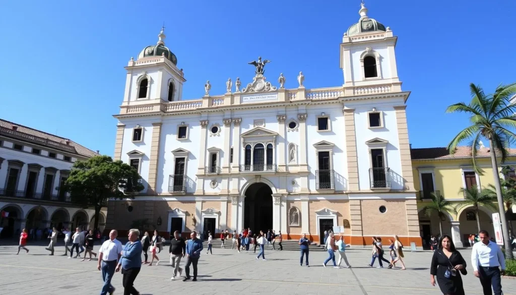 Museu da Inconfidência in Ouro Preto's main square Museu da Inconfidência in Ouro Preto's main square