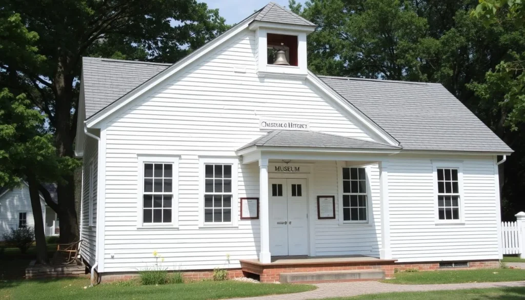 Museum of Chebeague History in the historic schoolhouse building