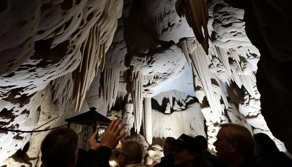 Natural Bridge Caverns near Schertz Texas showing spectacular underground formations, one of the best things to do in the area Natural Bridge Caverns near Schertz Texas showing spectacular underground formations, one of the best things to do in the area