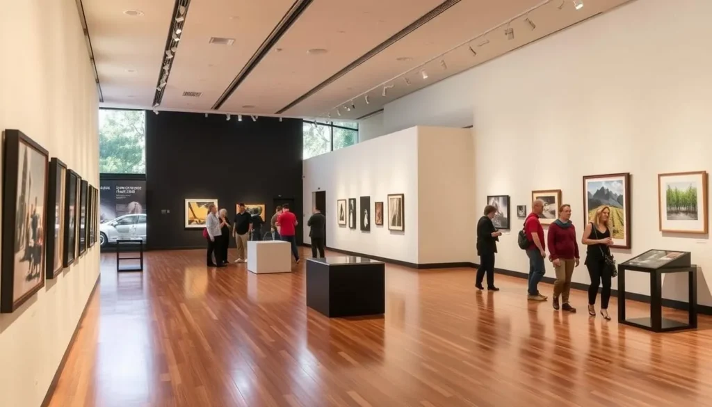 New England Regional Art Museum in Armidale displaying significant Australian artwork