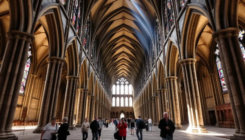 Norwich Cathedral interior - top things to do in Norwich, England
