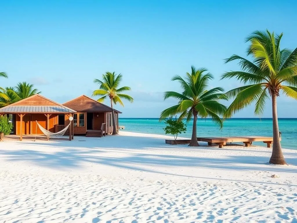 Pelican Beach Resort South Water Caye beachfront view