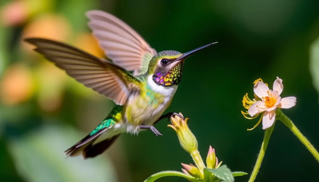 Perijá hummingbird, an endemic species found in the Serranía del Perijá near Valledupar