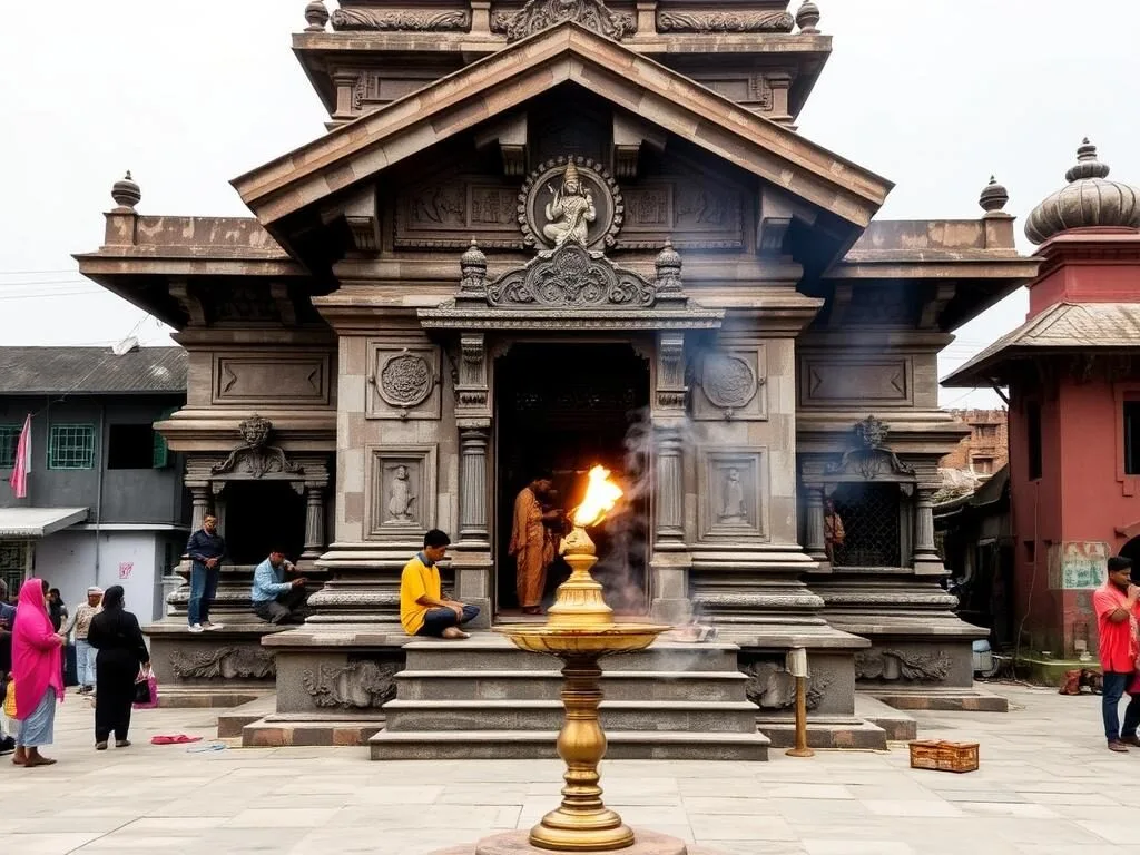 Pindeshwor Temple dedicated to Lord Shiva in Dharan