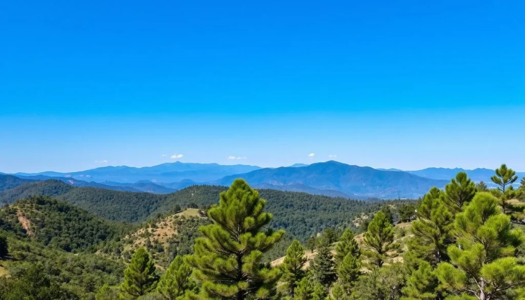 Pine forests and mountains of Pinares de Mayarí