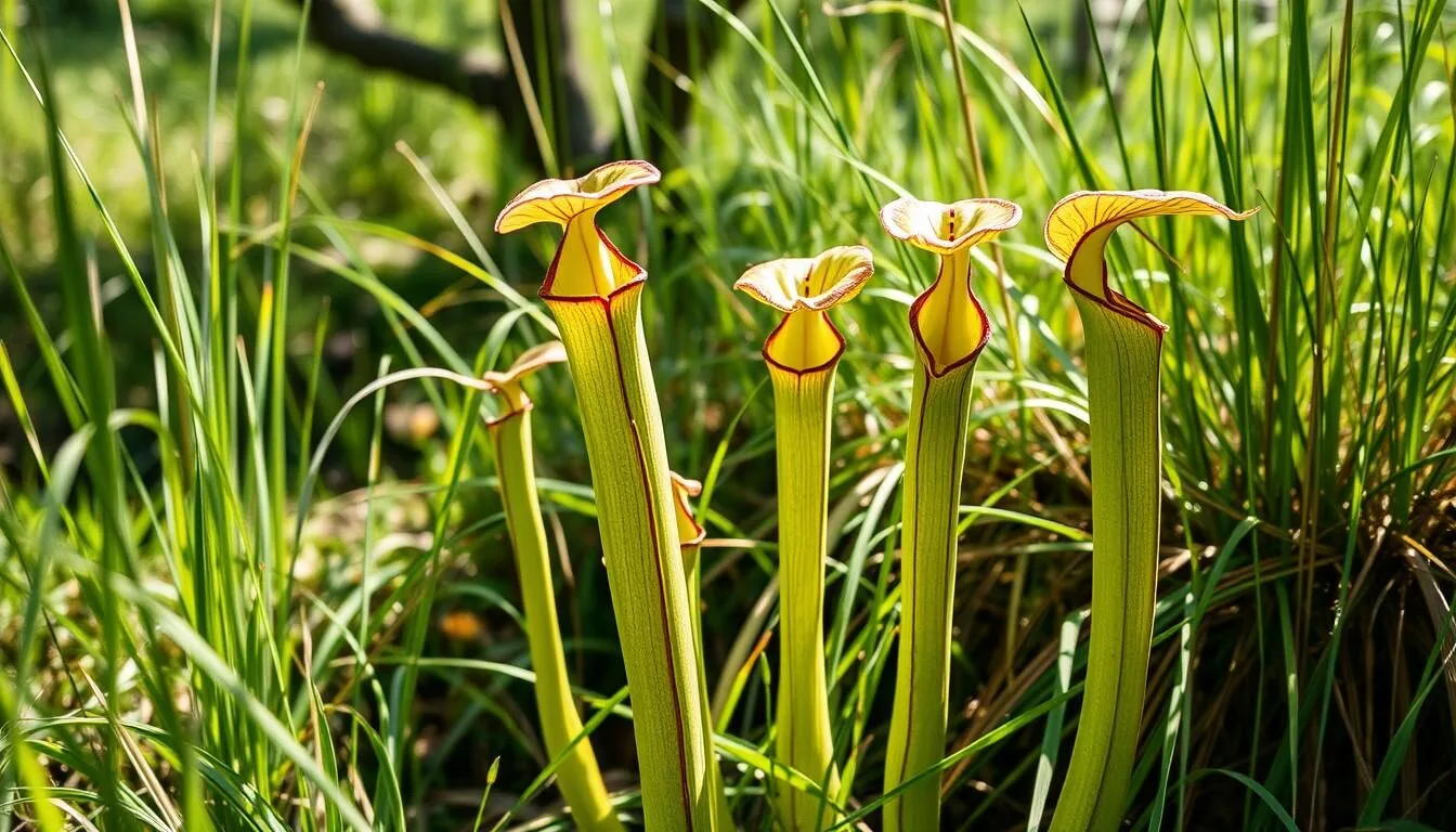 Pitcher plants in Big Thicket National Preserve, Texas