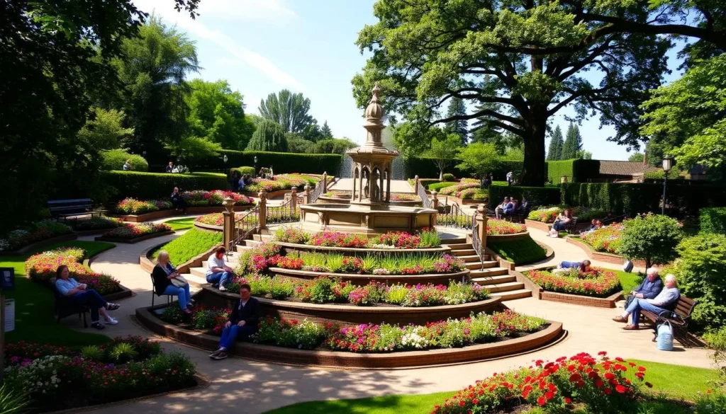 Plantation Garden in Norwich - relaxing things to do in Norwich, England